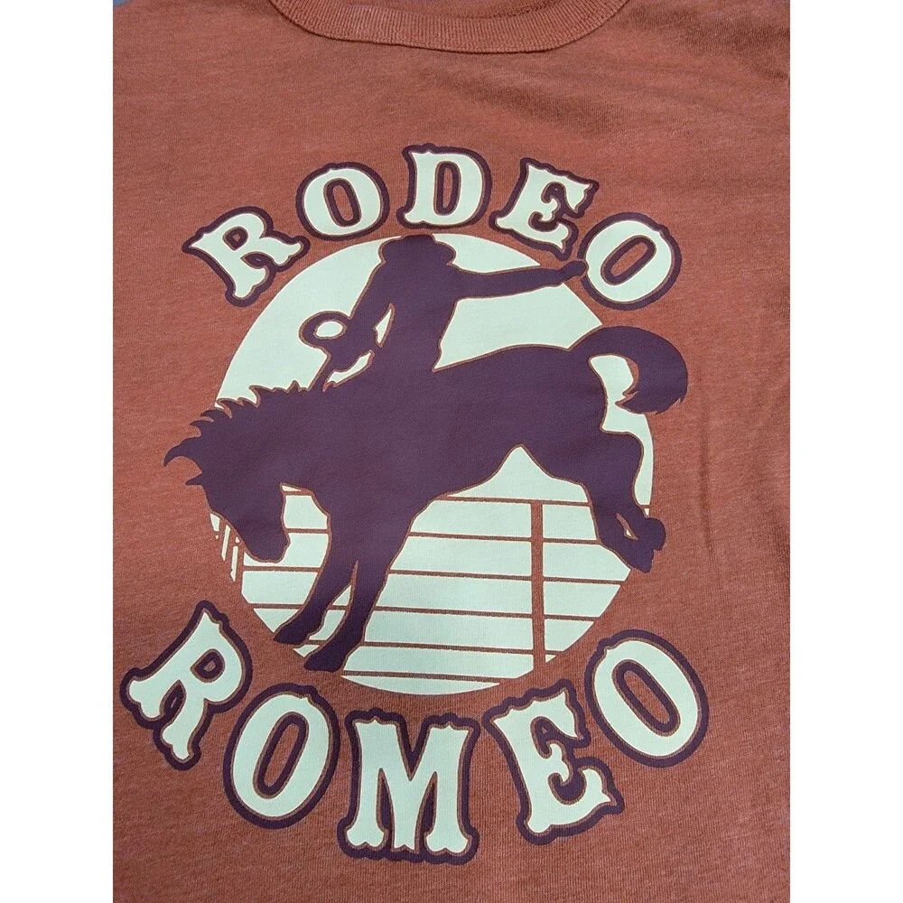 The Children’s Place Rodeo Romeo T-Shirt Boys 5T Western Cowboy Graphic Tee